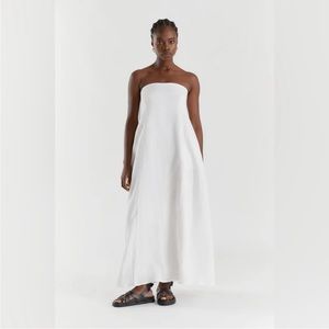 NWT DISSH Karney Linen Maxi Dress